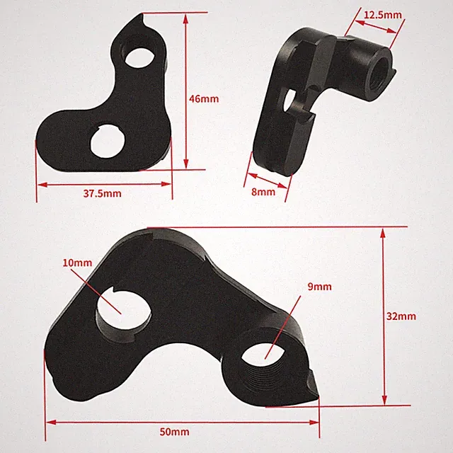 1PC Rear Derailleur Hanger 3 Speed for 421 Folding Bike Fixed Gear Adapter Parts