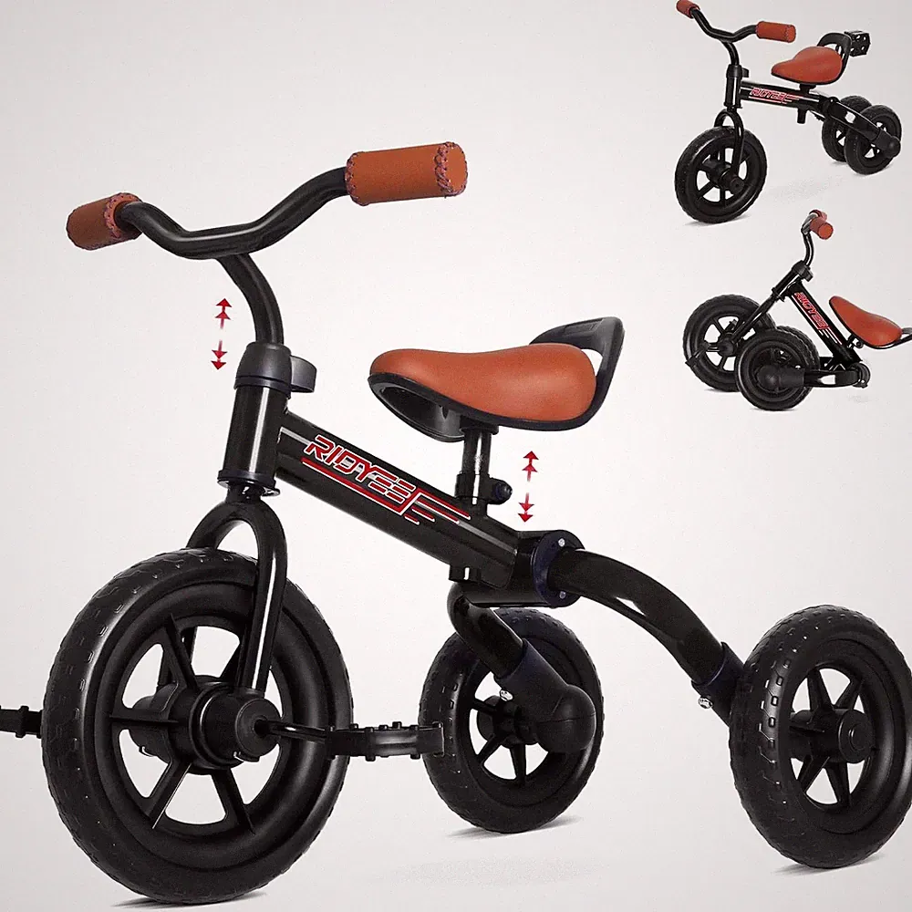 3-In-1 Foldable Tricycle and Balance Bike for Toddlers 2 to 5 Years, Tricycle fo