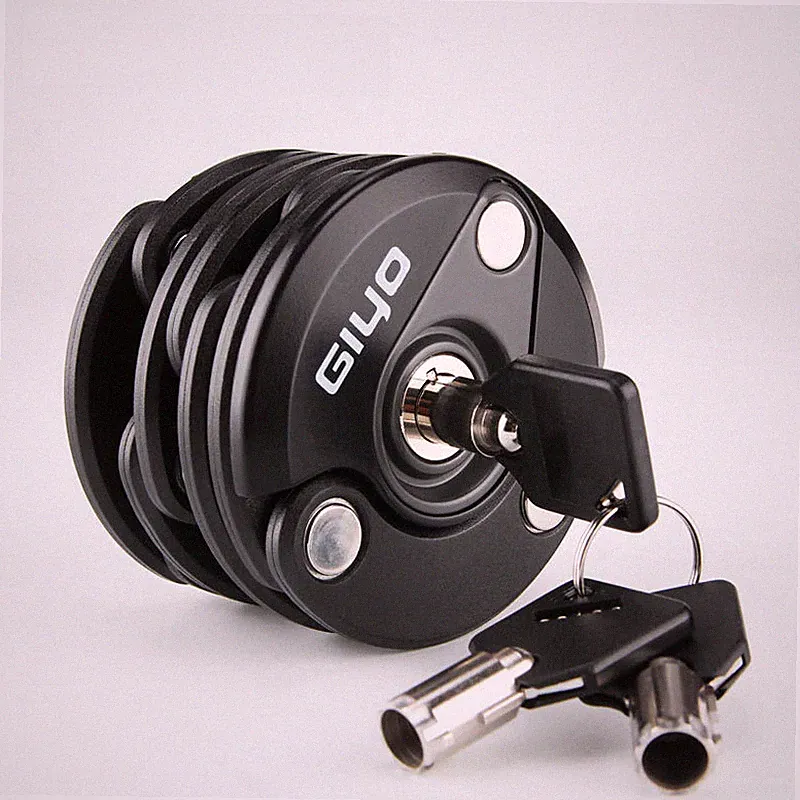 Compact Folding Bike Lock Lightweight High Security Heavy Duty Bicycle Lock