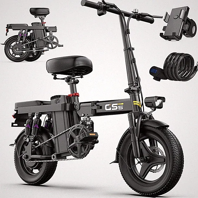 Electric Bike for Adults, 740W 48V Commuter Foldable Bicycles UL 2849 Certified