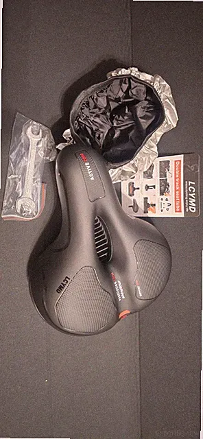 Extra Wide Bike Bicycle Saddle Seat Gel Cushion Soft Comfort Pad Brand New