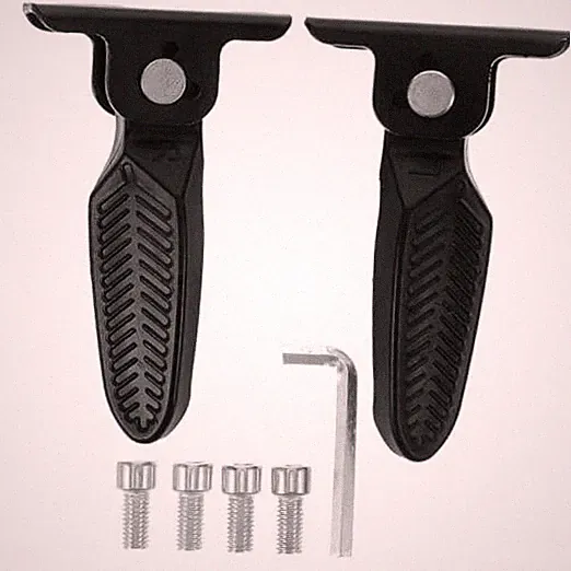 Foldable Motorcycle Foot Pegs Electric Scooter Folding Pedal Bike Foot Rest