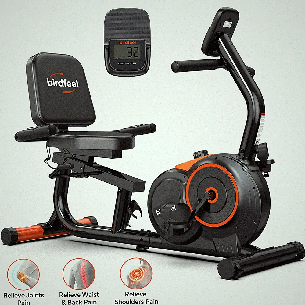 Indoor Stationary Bike Recumbent Exercise Bike Cycling Fitness Bike Workout Bike