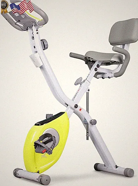 leikefitness LEIKE X Bike Ultra-Quiet Folding Exercise Bike Magnetic Upright NEW