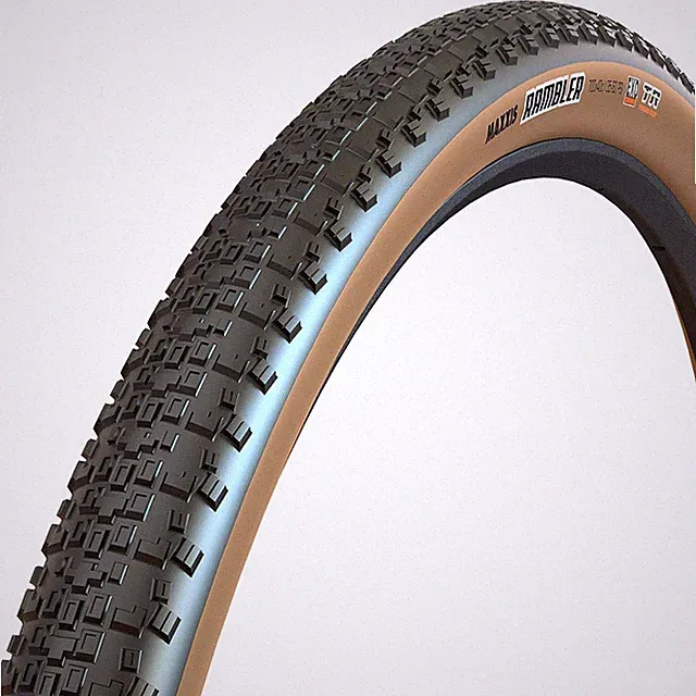 Maxxis Rambler Gravel Tire 700c 45mm Black/Tan Tubeless Ready