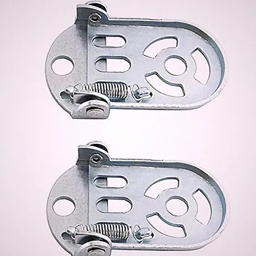 Metal Bicycle Folding Foot Rest 90x60mm for Kids Bike Rear Seat Safety