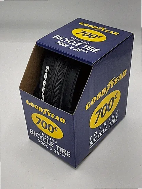 NEW Goodyear 700 x 28c Hybrid Gravel Road Bike Folding Tire Blackwall SINGLE