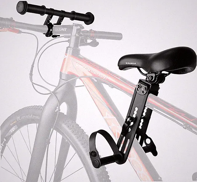 NEW Kid Bike Seat Front Mounted Handlebar for Adult MTB Cycling Fold】