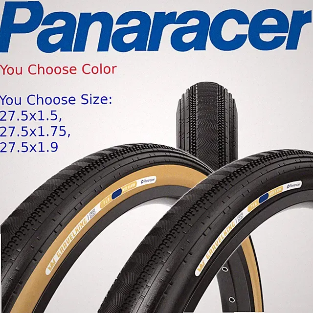 New Panaracer GravelKing SS TLR Tubeless 27.5"x 1.5/ 1.75/ 1.9" Bike Foldng Tire