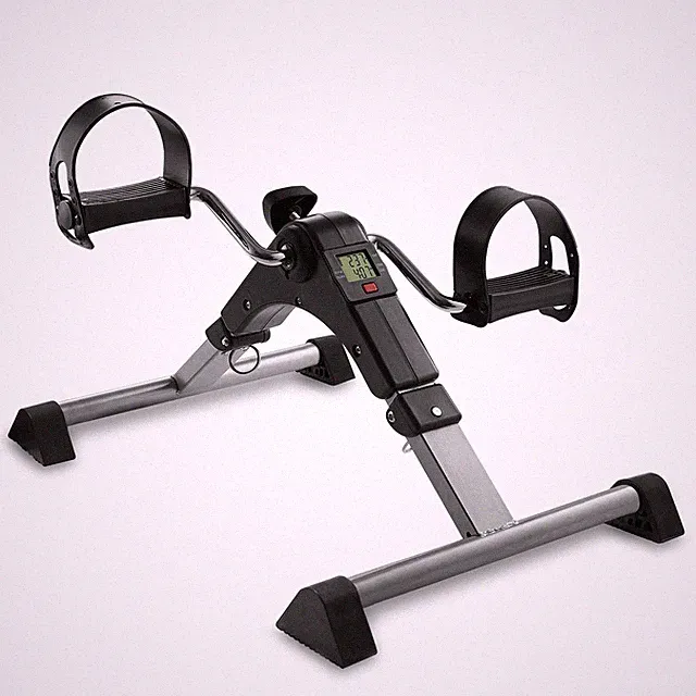 Under Desk Stationary Exercise Bike, Arm Leg Foot Pedal Exerciser - Foldable