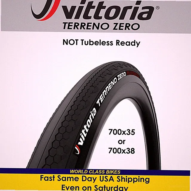 Vittoria Terreno Zero Gravel Adventure 700x35/37c or 38/40c Folding Bicycle Tire